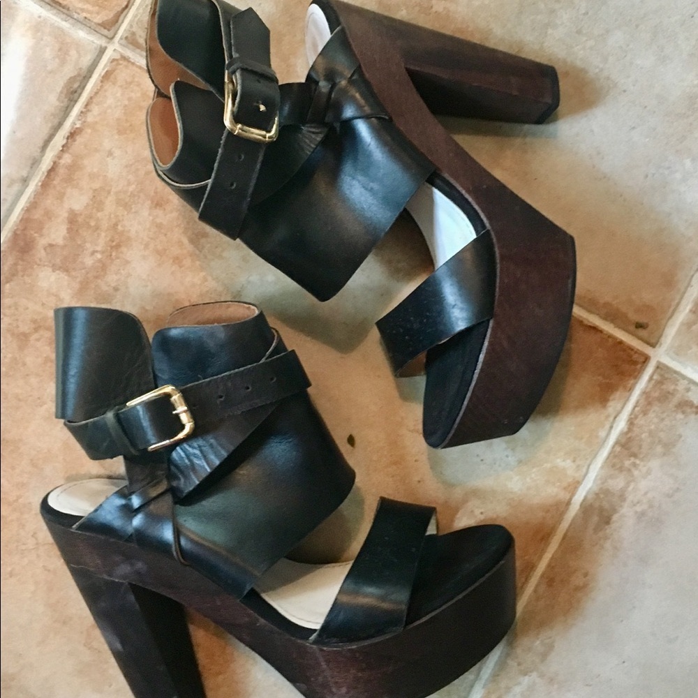 Black heels